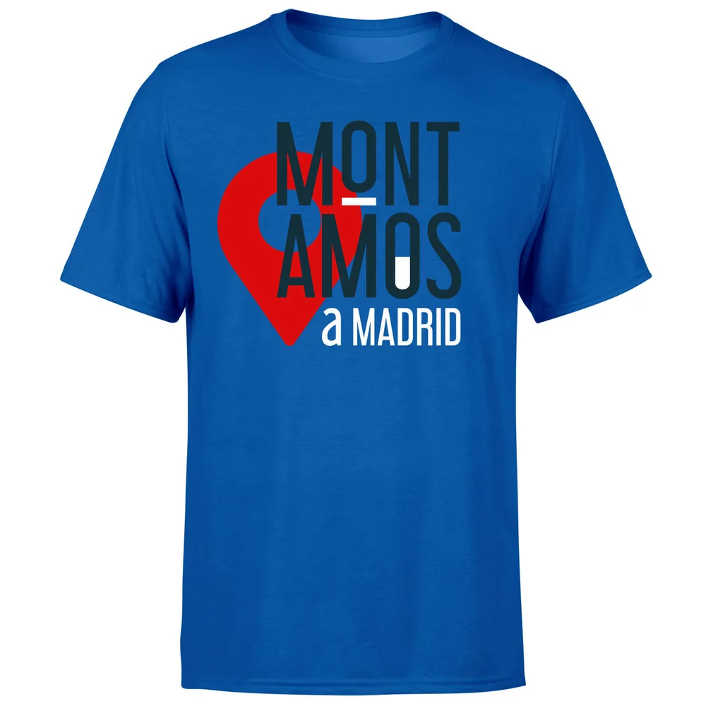 Mont Amos A Madrid Blue T-Shirt - M Afbeelding 1
