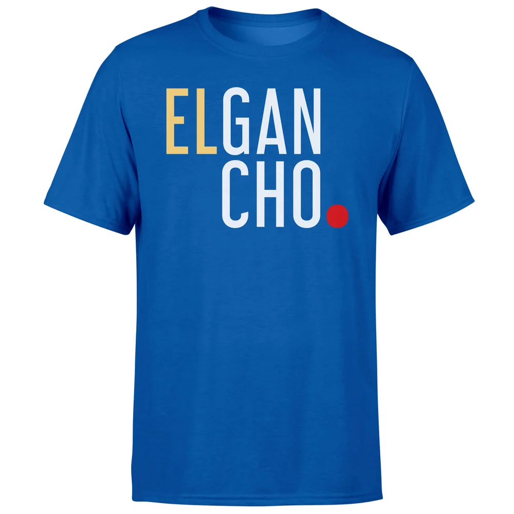 Elgancho Men's Blue T-Shirt - S Afbeelding 1