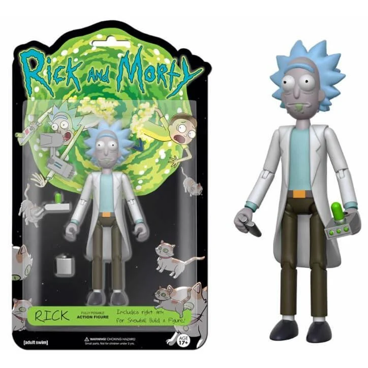 Articulated Action Figure: Rick and Morty - Rick Afbeelding 1