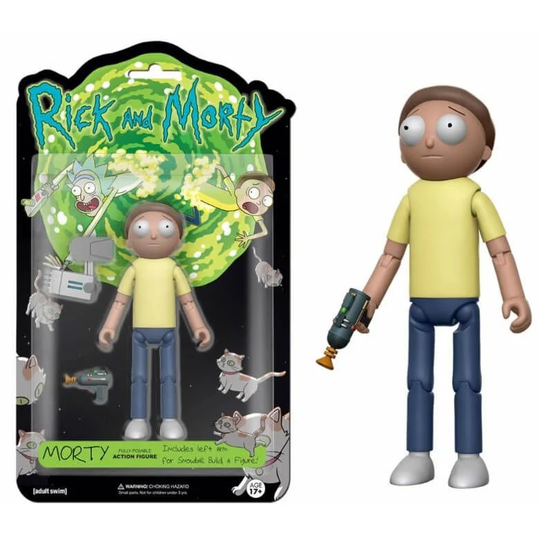 Beweegbaar actiefiguur: Rick and Morty - Morty Afbeelding 1
