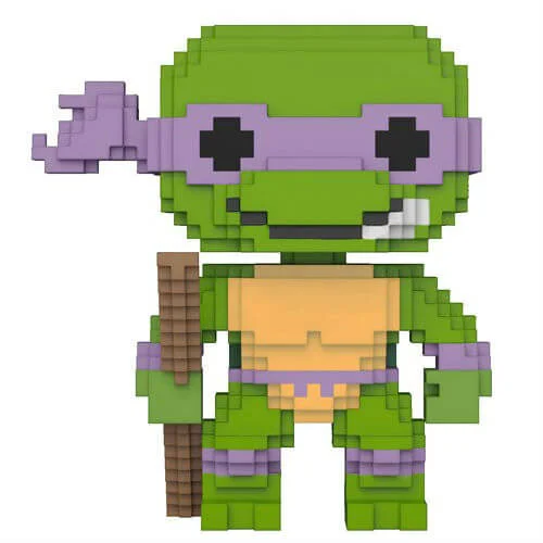 8-Bit Teenage Mutant Ninja Turtles Donatello Funko Pop! Figuur Afbeelding 1