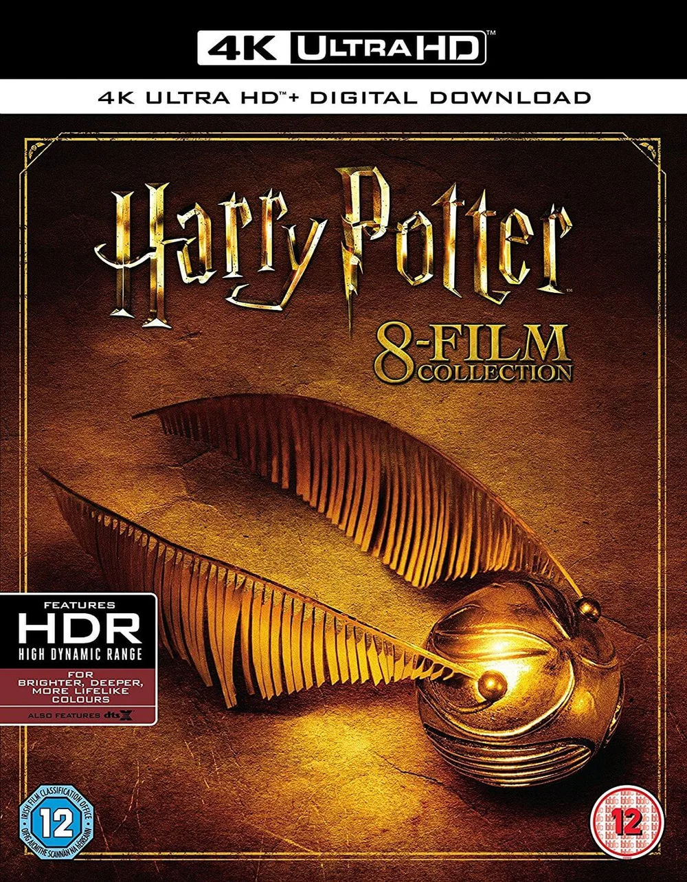 Harry Potter 8 Film - 4K Ultra HD Box Set Afbeelding 1