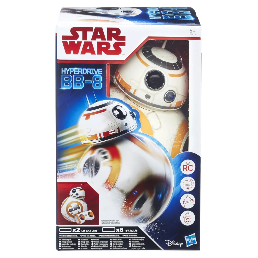 Hasbro Star Wars Episode 8: Hyperdrive BB-8 Afbeelding 1
