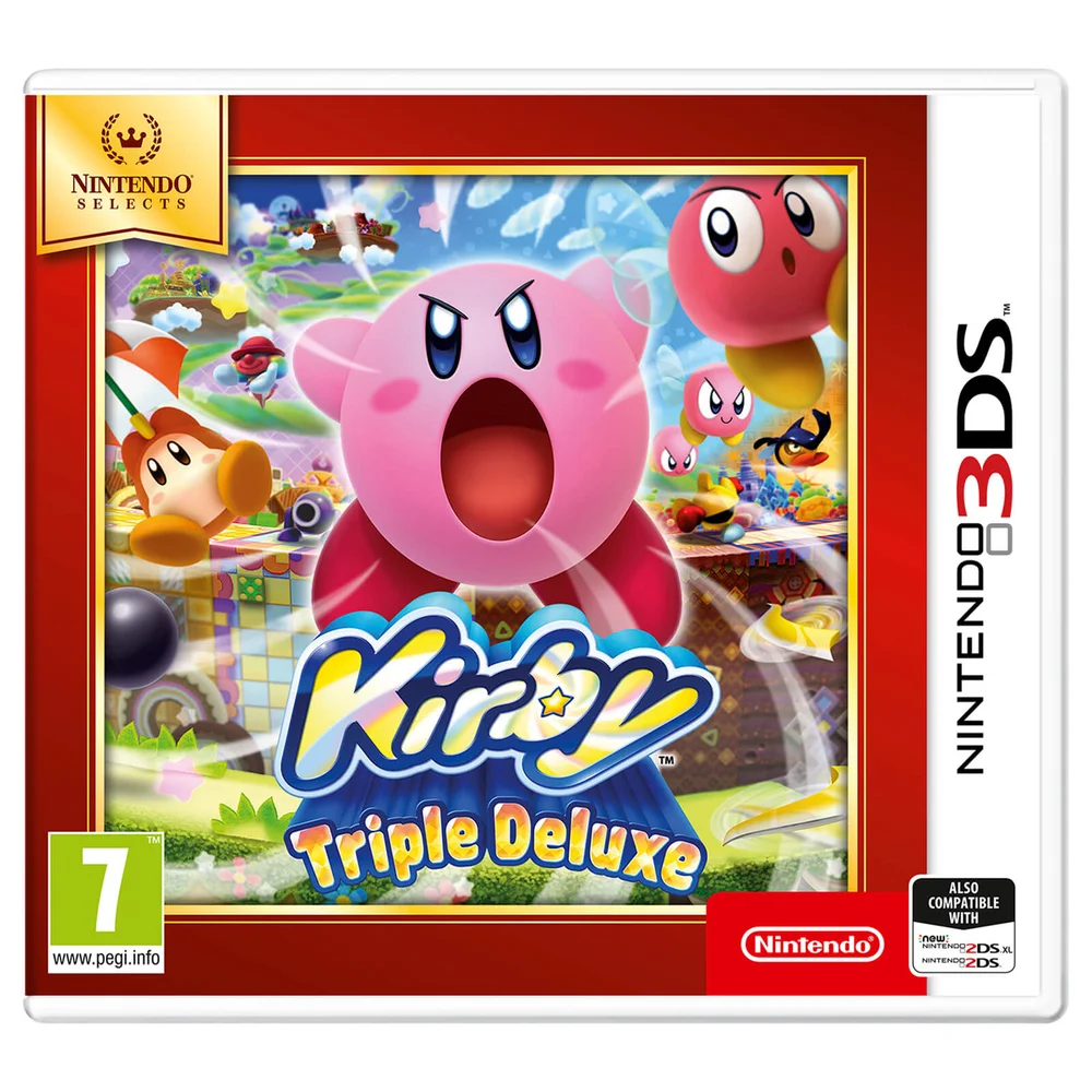 Kirby Triple Deluxe (Nintendo Selects) Afbeelding 1