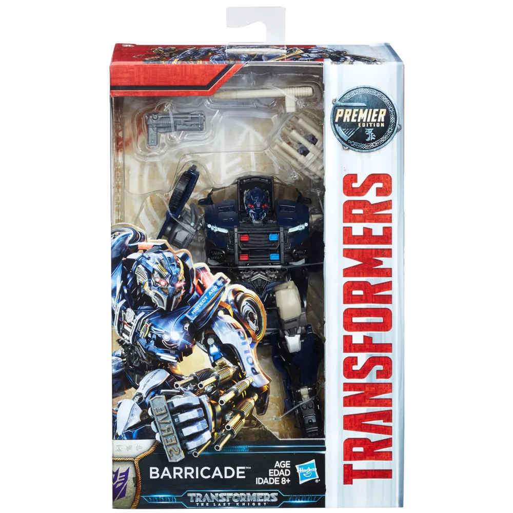 Transformers The Last Knight: Premier Edition Barricade Action Figure Afbeelding 1