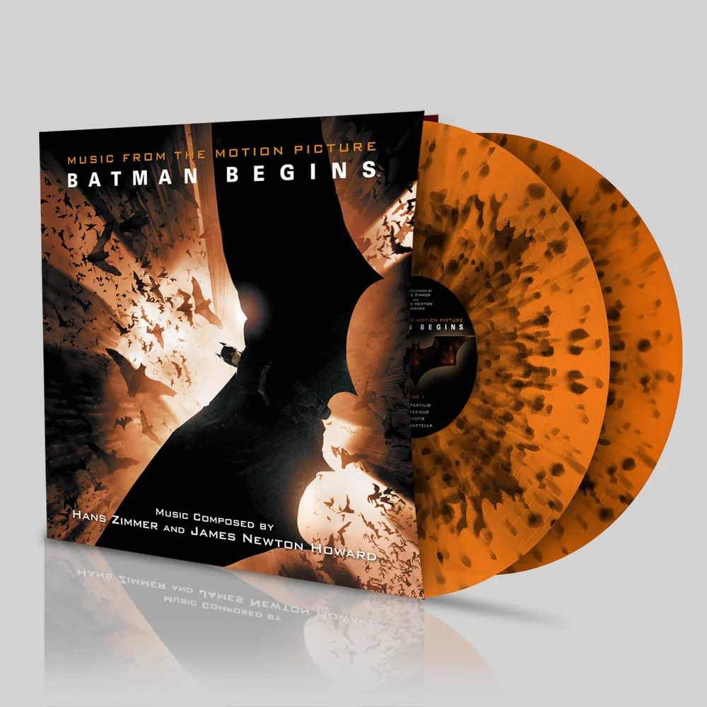 Batman Begins: Soundtrack OST – Zavvi Exclusive - Gelimiteerde Kleurenvariant (500 Exemplaren) Afbeelding 1