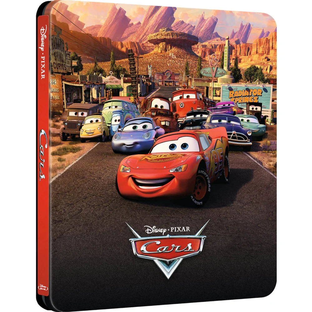 Cars - Zavvi Exclusive Limited Edition Steelbook Afbeelding 1