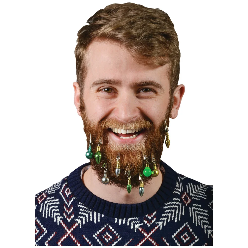 Christmas Beard Decorations Afbeelding 1