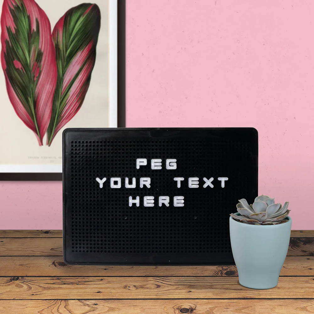 A4 Light Up Pegboard Afbeelding 1