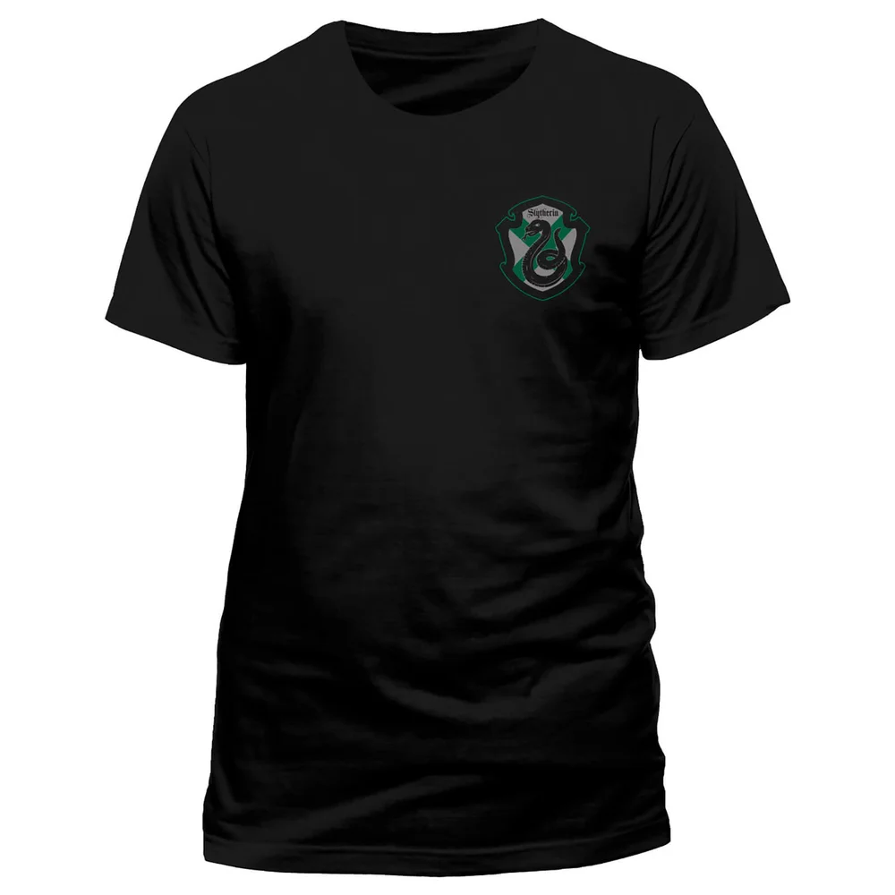 Harry Potter House Slytherin Heren T-shirt - Zwart - S Afbeelding 1