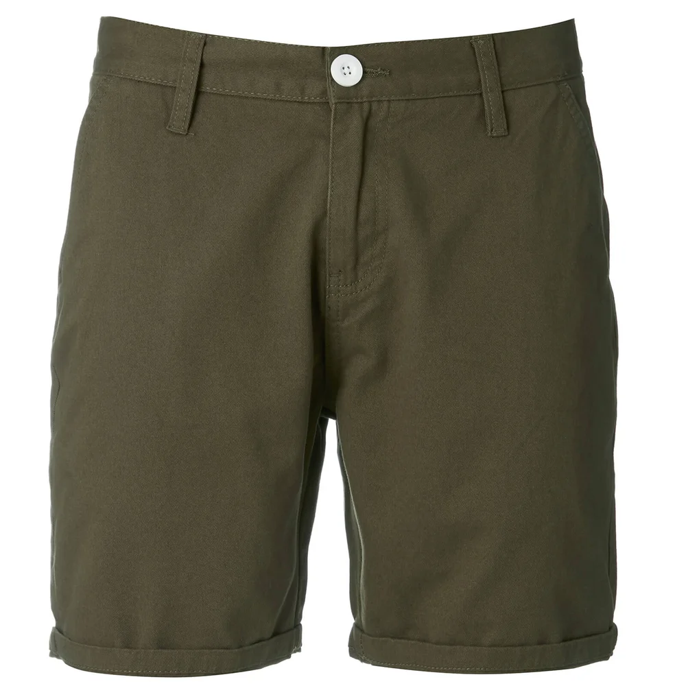 Brave Soul Men's Smith Chino Shorts - Khaki - S Afbeelding 1