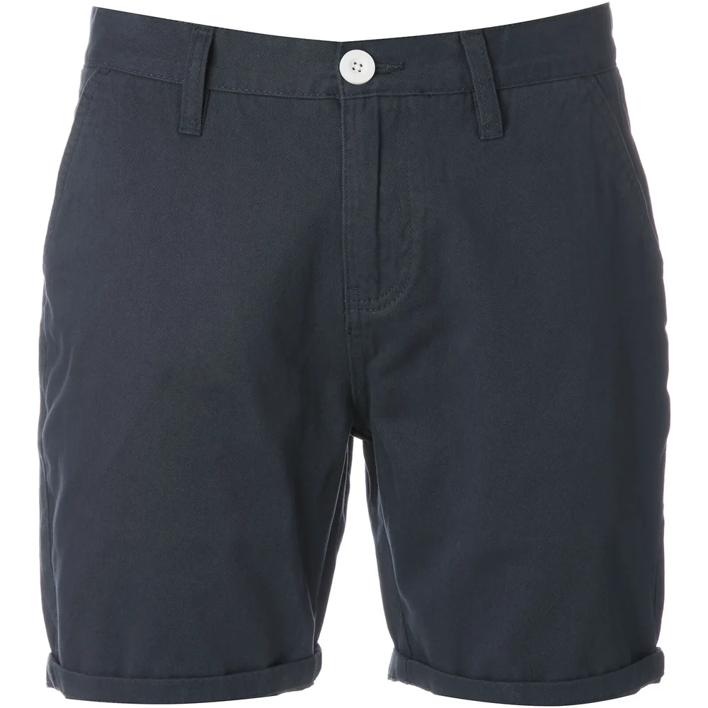 Brave Soul Men's Smith Chino Shorts - Navy - S Afbeelding 1
