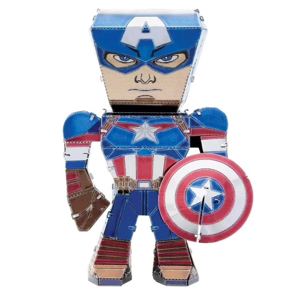 Marvel Avengers Metal Earth Legends - Captain America Afbeelding 1