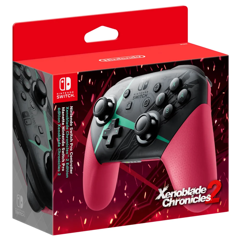 Nintendo Switch Pro Controller Xenoblade Chronicles 2 Edition Afbeelding 1