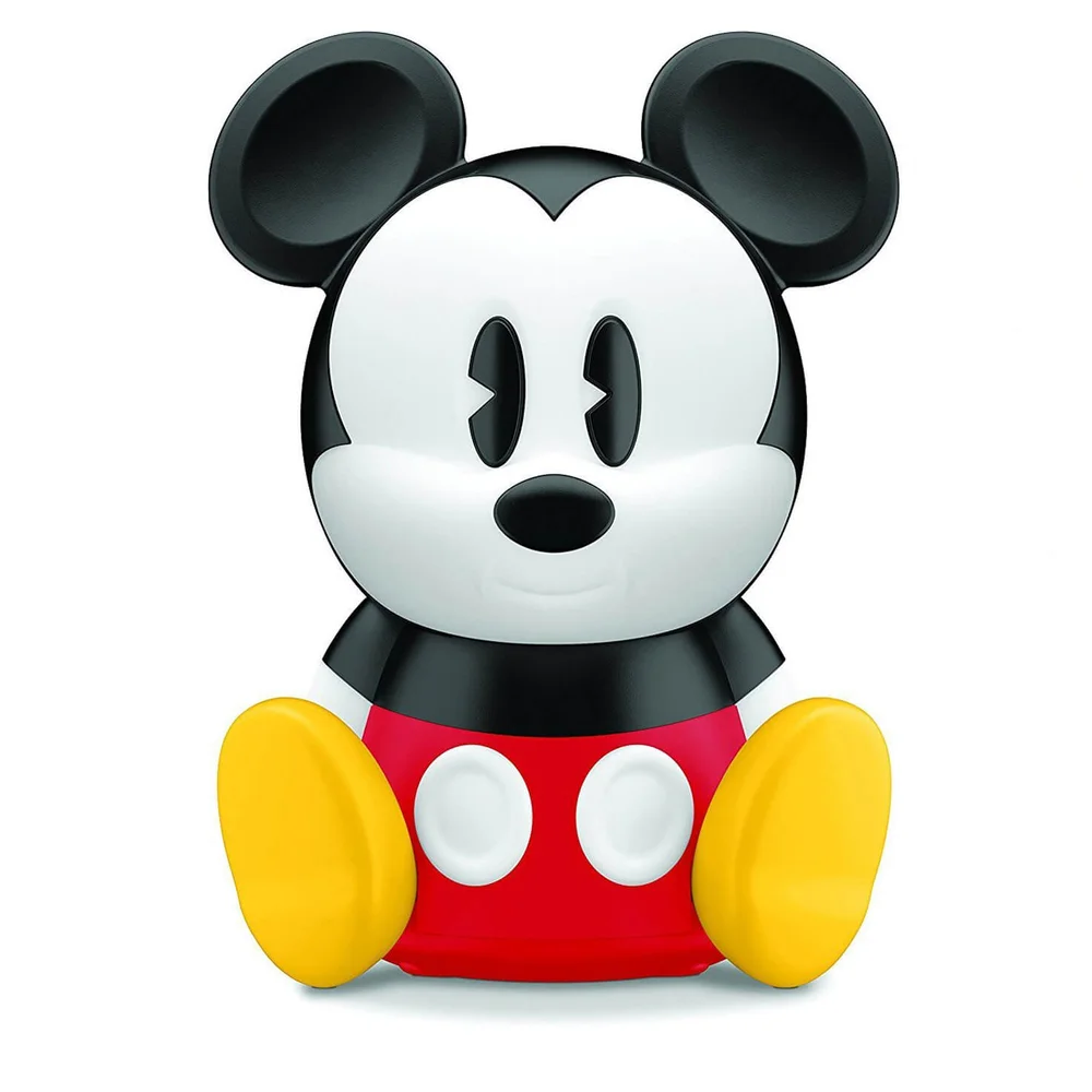 Philips Disney Sleep Time Mickey Children's Night Light and Wake up Light - Black/Red Afbeelding 1