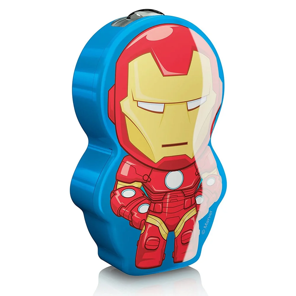 Philips Marvel Avengers Iron Man Children's Pocket Torch and Nightlight Afbeelding 1