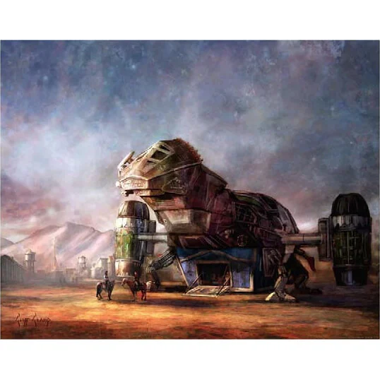 Firefly Rendezvous door Cliff Cramp – UK exclusive (56 x 43 cm) (Gelimiteerd aan 100 exemplaren) Afbeelding 1