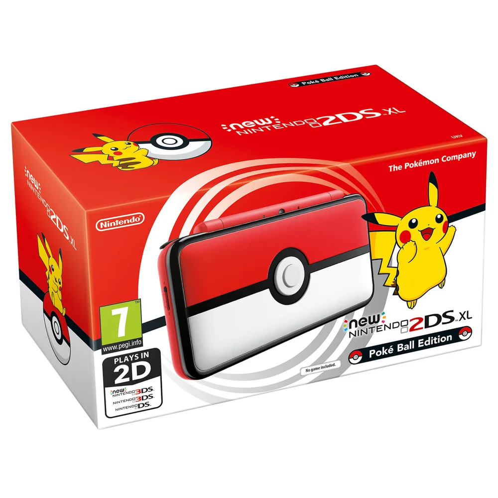 New Nintendo 2DS XL Pokéball Edition Afbeelding 1