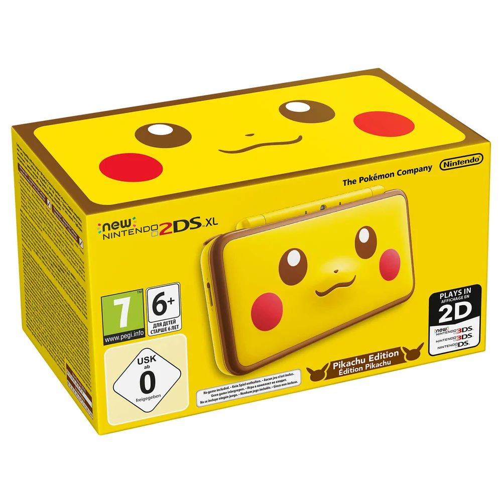 New Nintendo 2DS XL Pikachu Edition Afbeelding 1