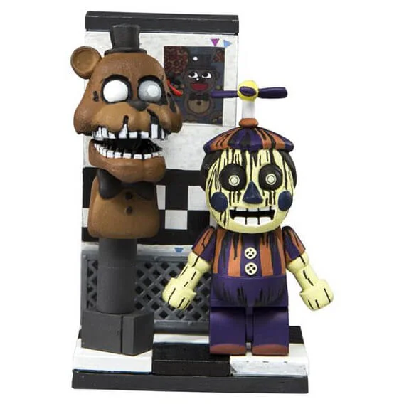 McFarlane Five Nights At Freddy's Office Hallway With Phantom Balloon Boy (Micro Set) Afbeelding 1