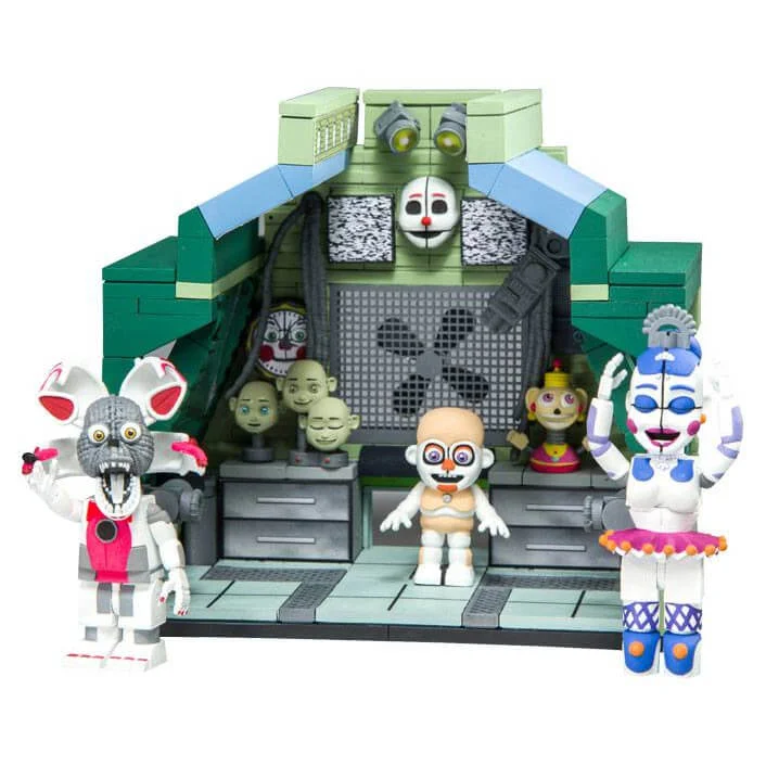 McFarlane Five Nights At Freddy's Control Module Large Action Figure Set With Ballora And Jumpscare Funtime Foxy Afbeelding 1