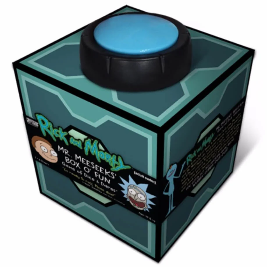 Mr. Meeseeks' Box of Fun: Rick and Morty Dobbelen en durven spel Afbeelding 1