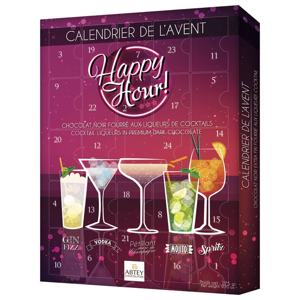 Happy Hour Cocktail Liqueur Advent Calendar Afbeelding 1