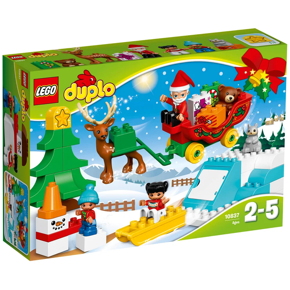 LEGO DUPLO: Wintervakantie van de Kerstman (10837) Afbeelding 1