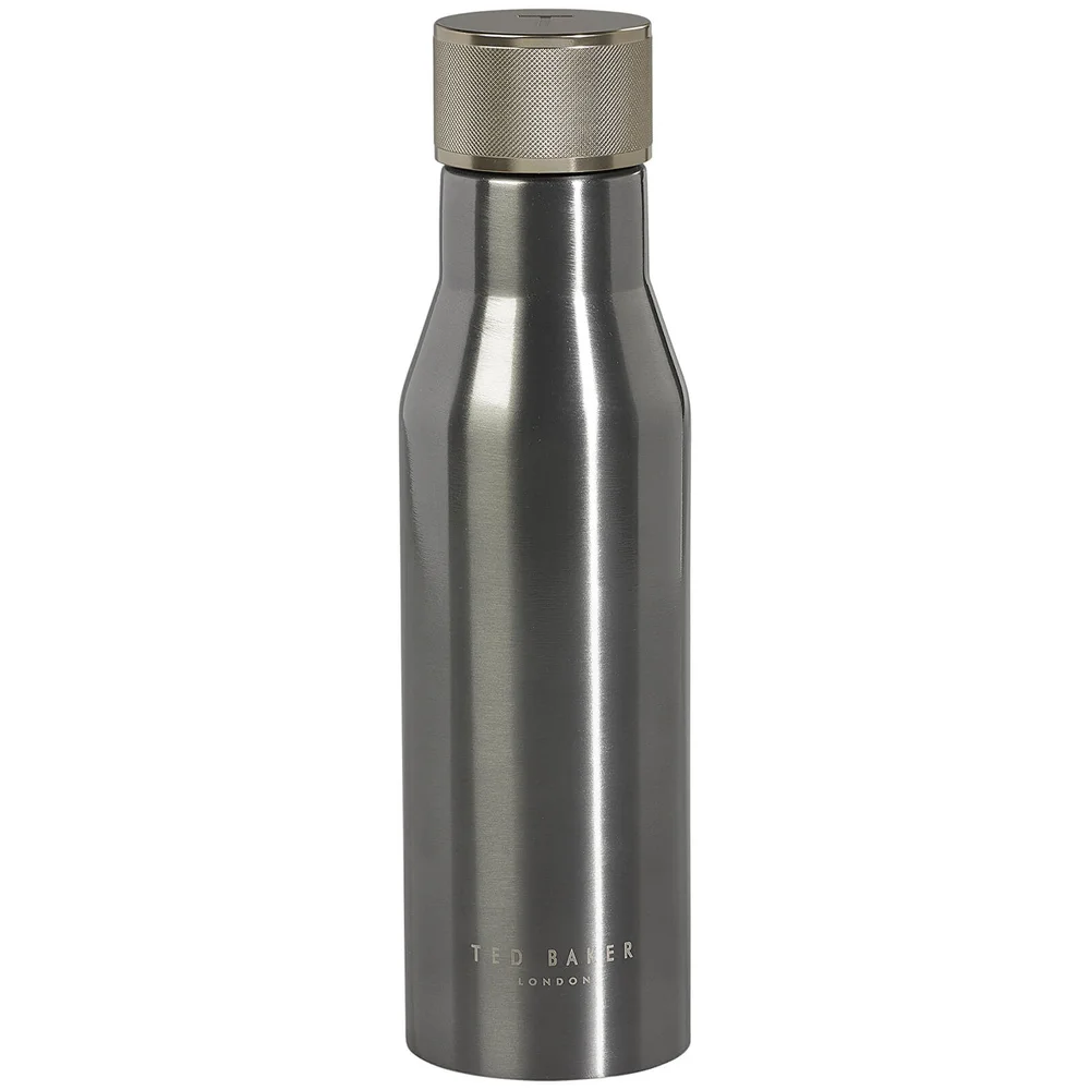 Ted Baker Water Bottle - Gunmetal Afbeelding 1
