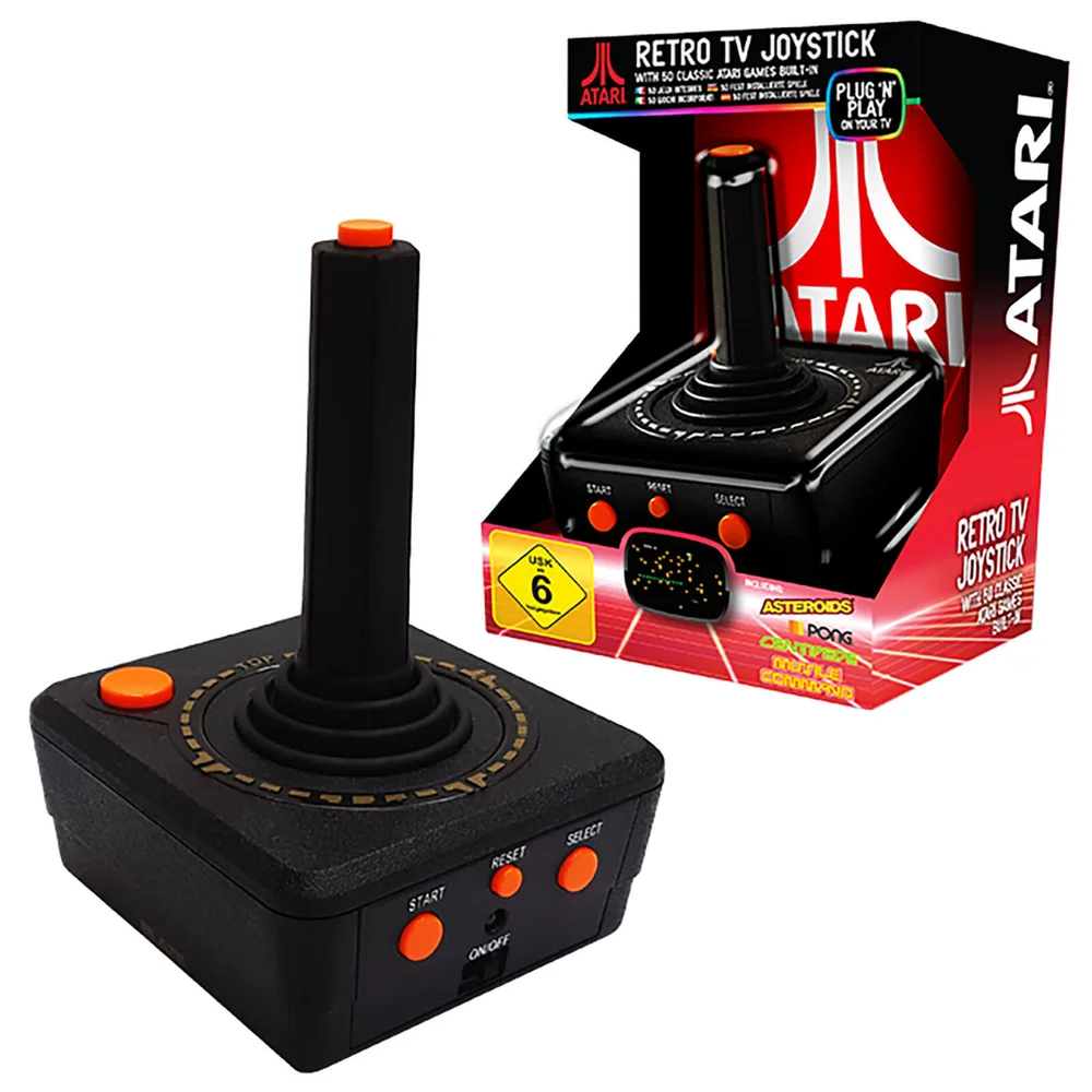 BLAZE Atari 'Retro' TV Plug and Play Joystick Afbeelding 1