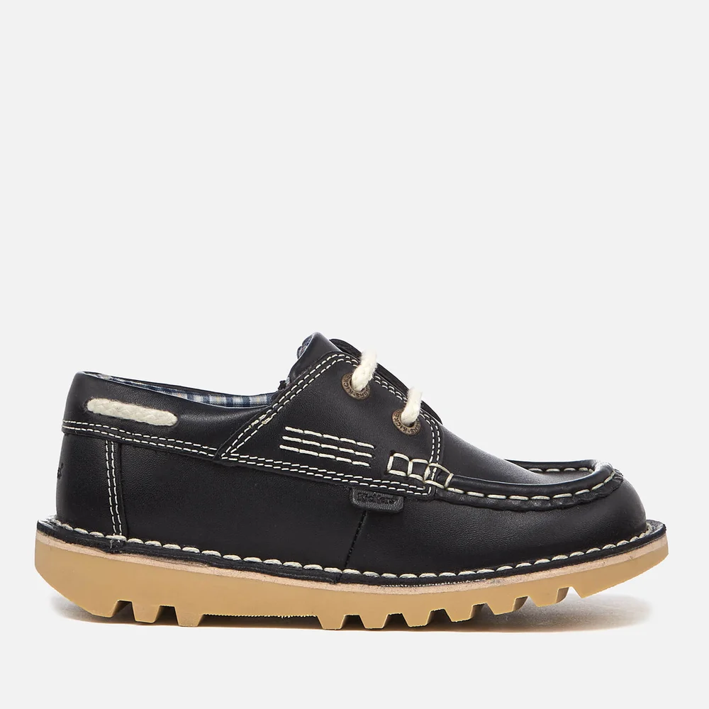 Kickers Kids' Kick Boatee Shoes - Navy - UK 7 Infant/EU 24 Afbeelding 1
