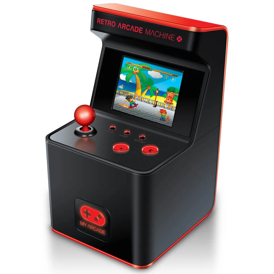 My Arcade Portable Retro Machine X 16-Bit Mini Arcade Cabinet (Inclusief 300 Spellen) Afbeelding 1