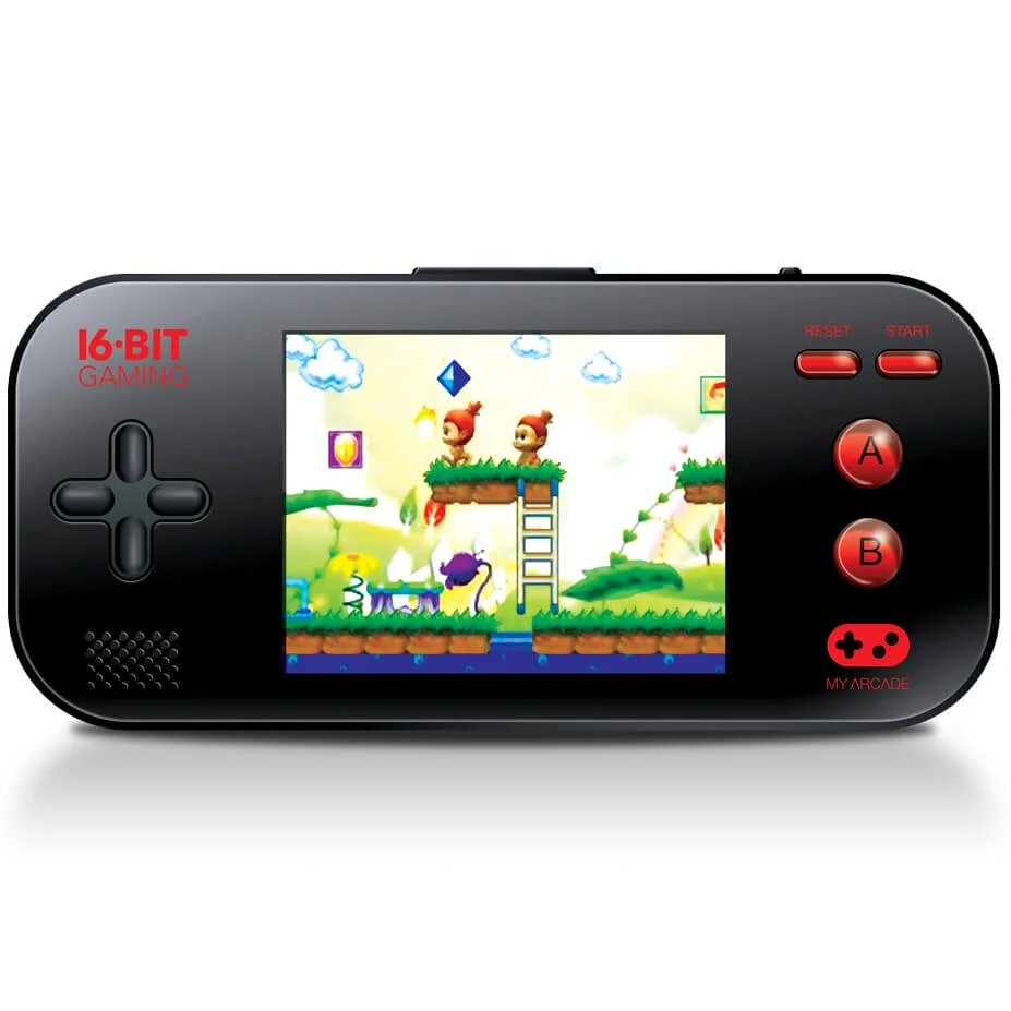 My Arcade Gamer Max Portable 16-Bit Games Machine (Inclusief 220 Spellen) Afbeelding 1
