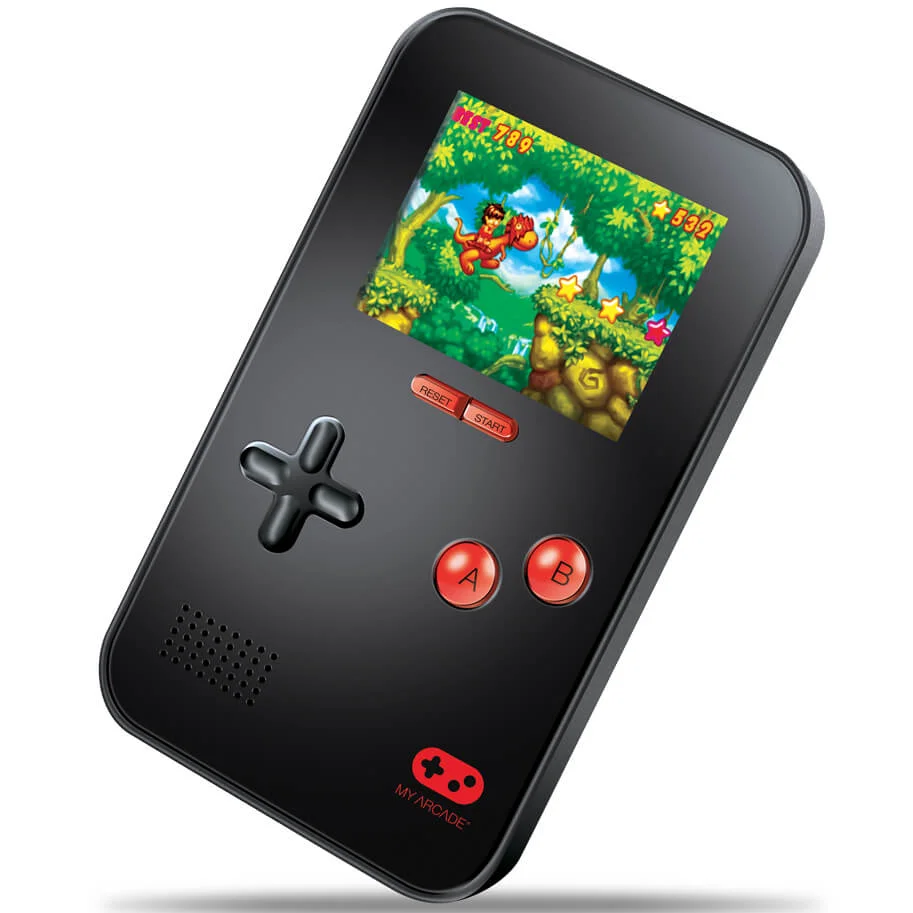 My Arcade Go Gamer Portable 16-Bit Games Machine (Inclusief 220 Spellen) - Rood/Zwart Afbeelding 1