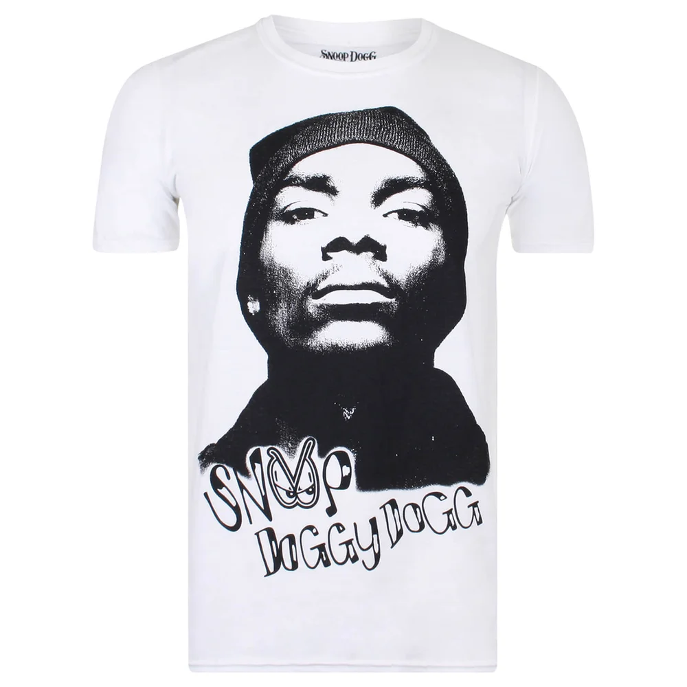 Snoop Dogg Men's Snoop Doggy Dogg T-Shirt - White - S - Wit Afbeelding 1