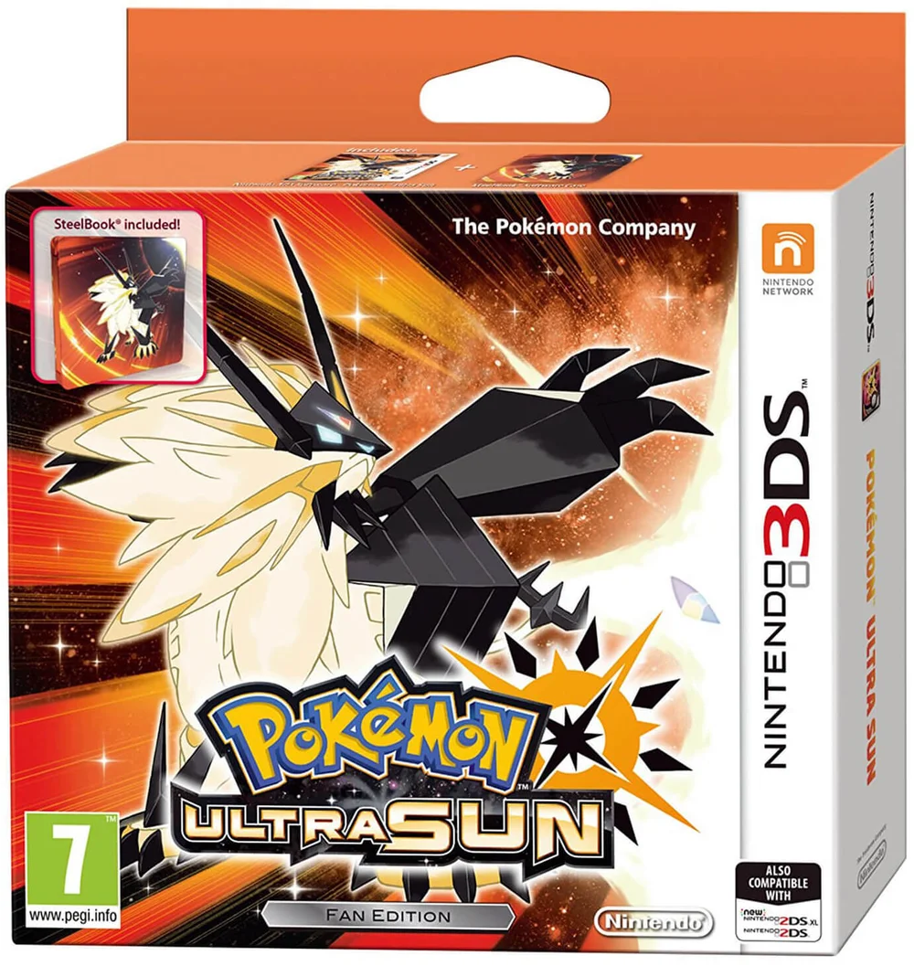 Pokémon Ultra Sun - Steelbook Edition Afbeelding 1
