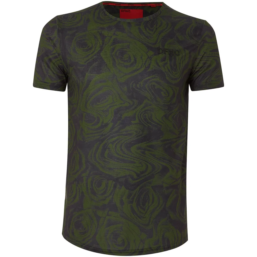 DFND Men's Roseston T-Shirt - Khaki - S - Groen Afbeelding 1