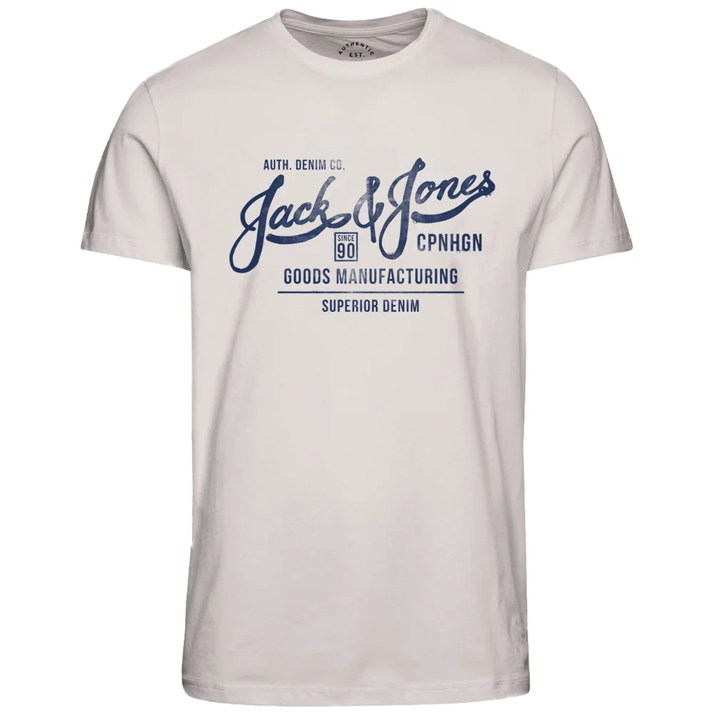 Jack & Jones Originals Men's Slack T-Shirt - Cloud Dancer - S - Wit Afbeelding 1