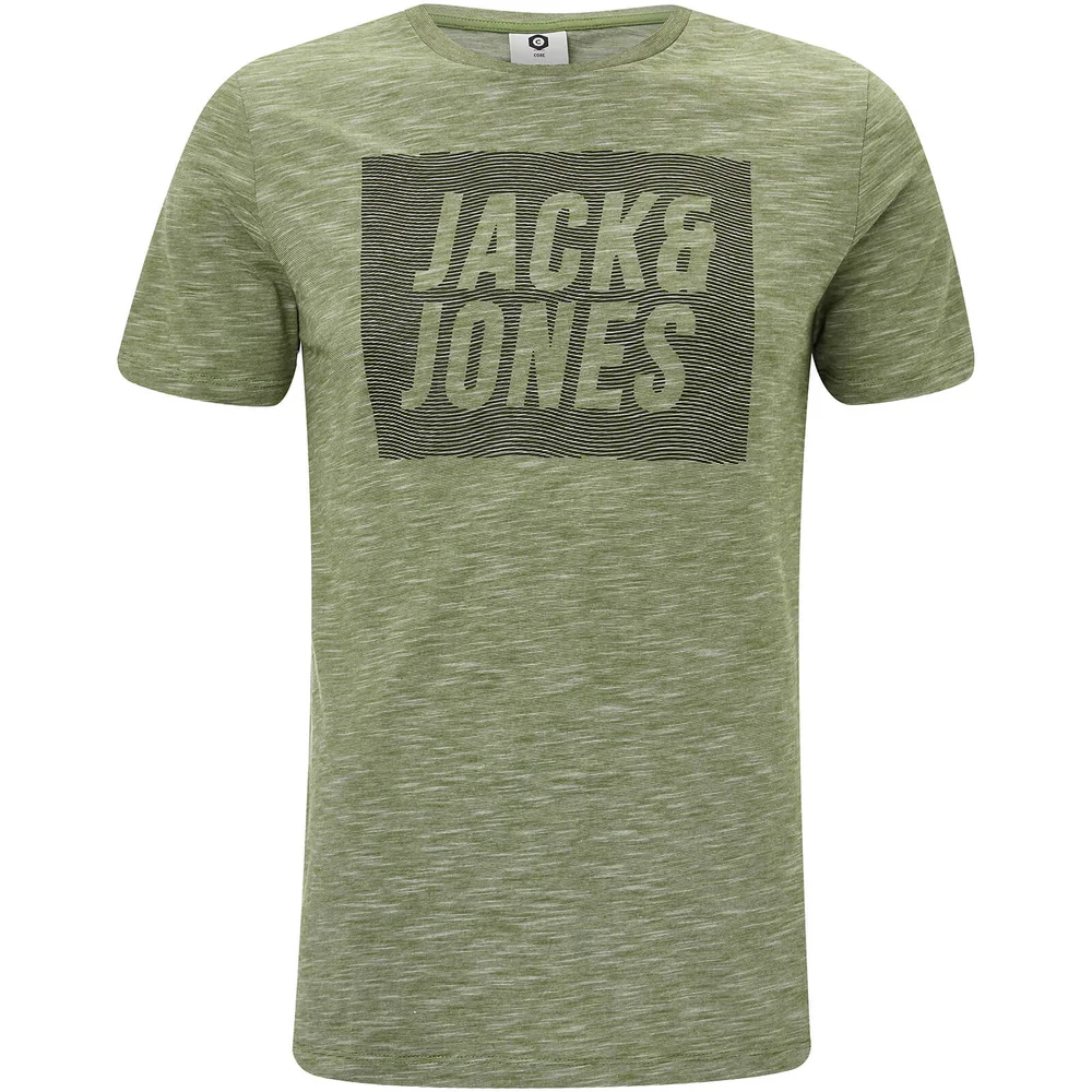 Jack & Jones Men's Core Toby T-Shirt - Vineyard Green - M - Blauw Afbeelding 1