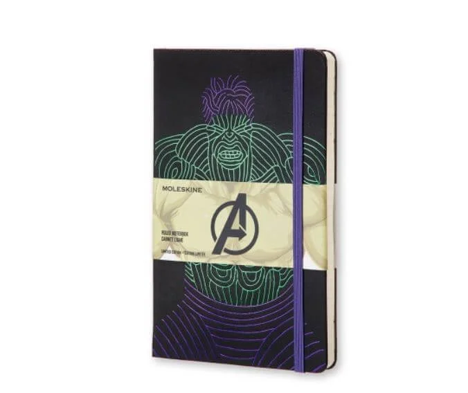 Moleskine - The Hulk Limited Edition Large Ruled Notebook Afbeelding 1