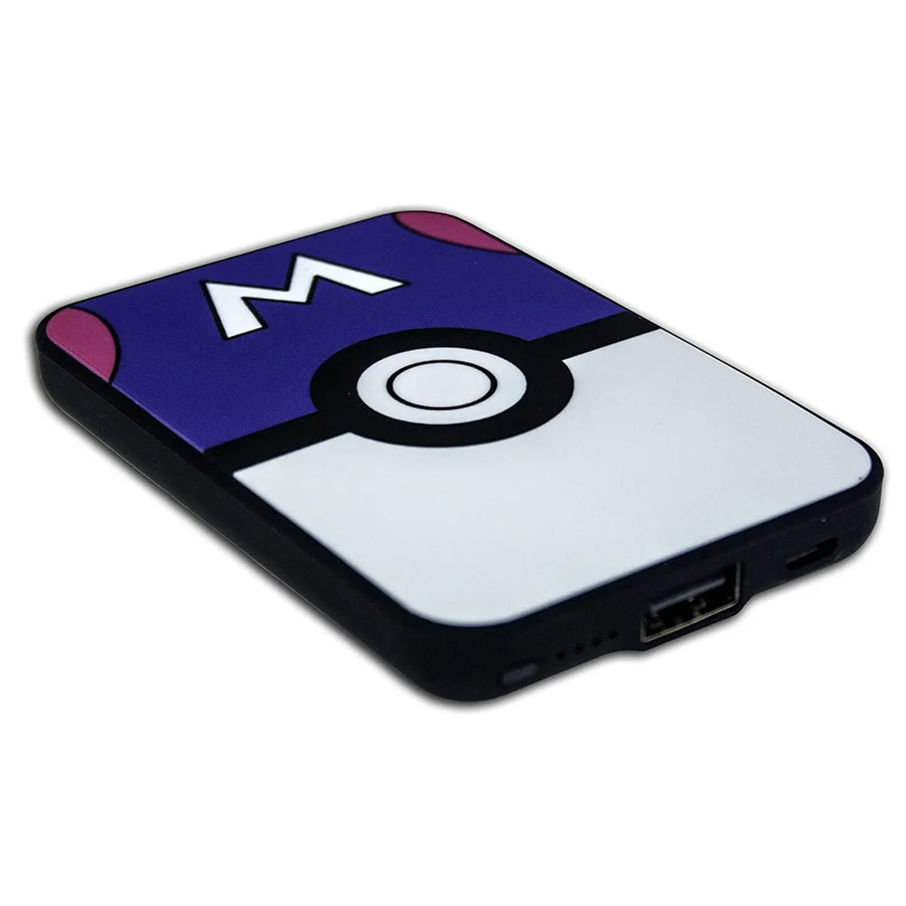 Pokémon Megaball Credit Card Sized Power Bank (5000mAh) Afbeelding 1