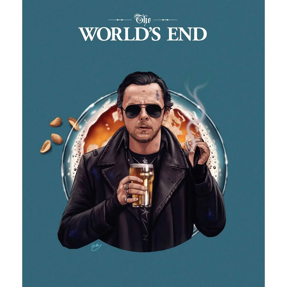 World's End There Is Only One Gary King Limited Edition Art Print Afbeelding 1