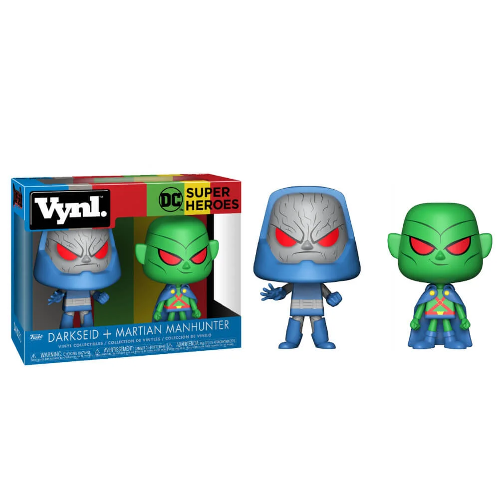 DC Martian Manhunter en Darkseid Vynl. Afbeelding 1