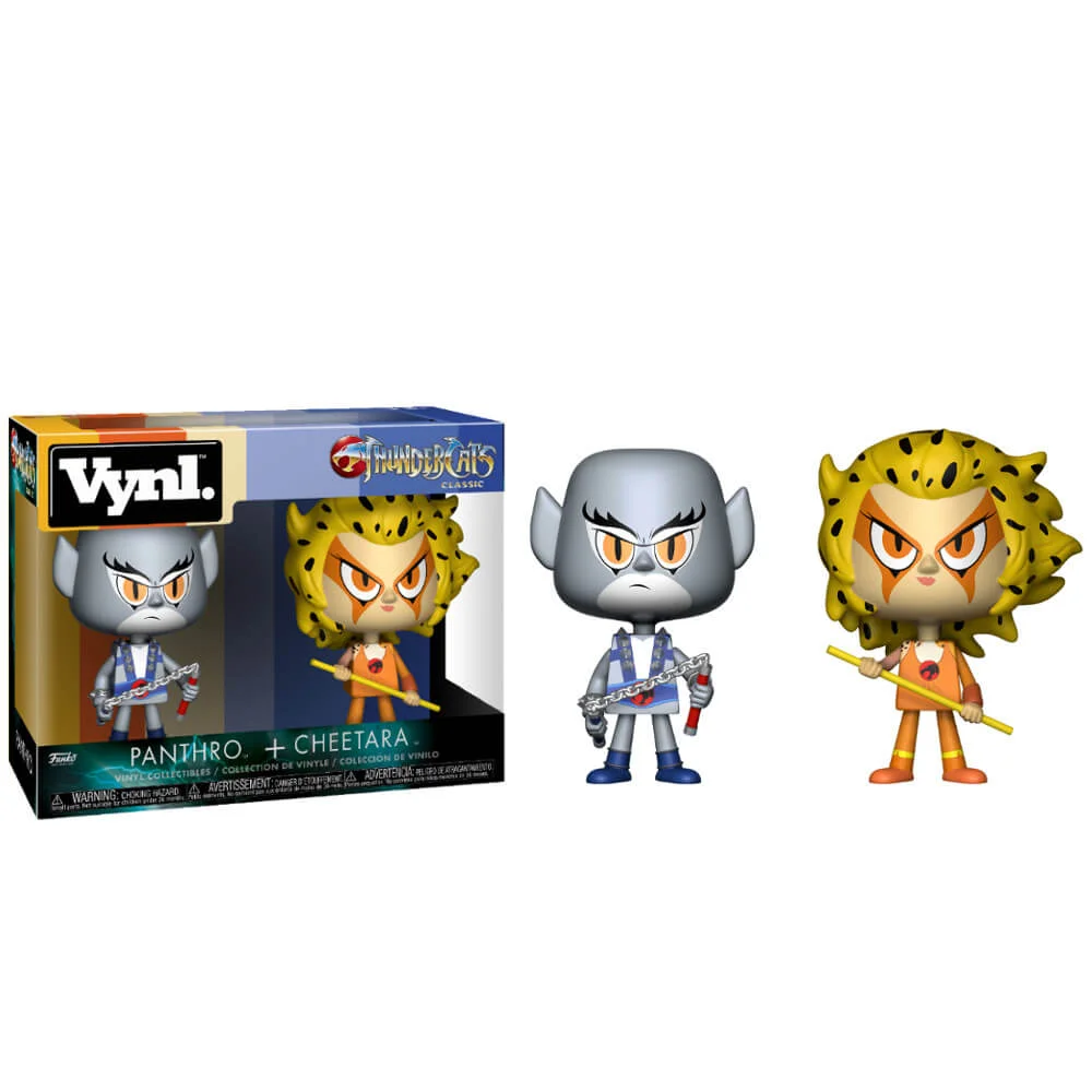 Thundercats Panthro en Cheetara Vynl. Afbeelding 1