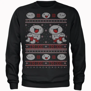 Odd1sOut I'm Odd Festive Black Sweatshirt