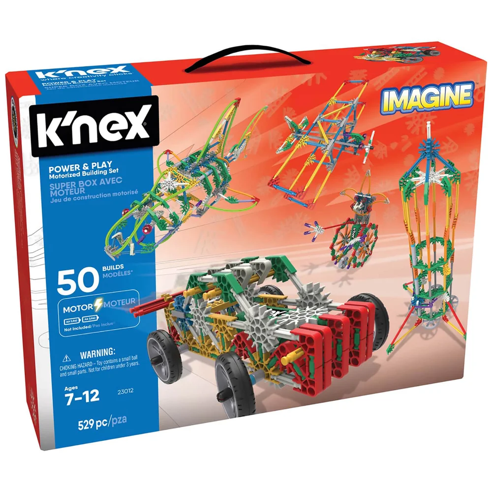 K'NEX Imagine Power & Play 50 Model Motorised Building Set (23012) Afbeelding 1