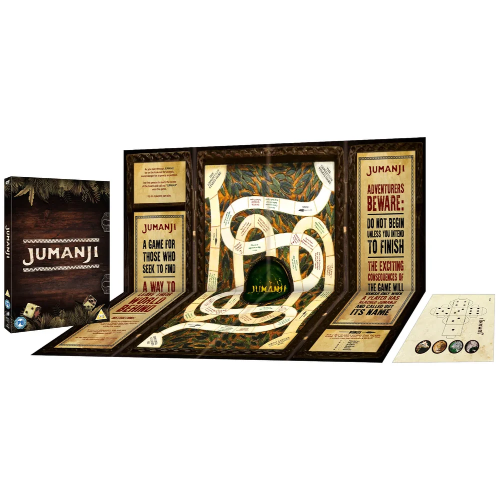 Jumanji (1995) - Special Edition DVD With Board Game Afbeelding 1