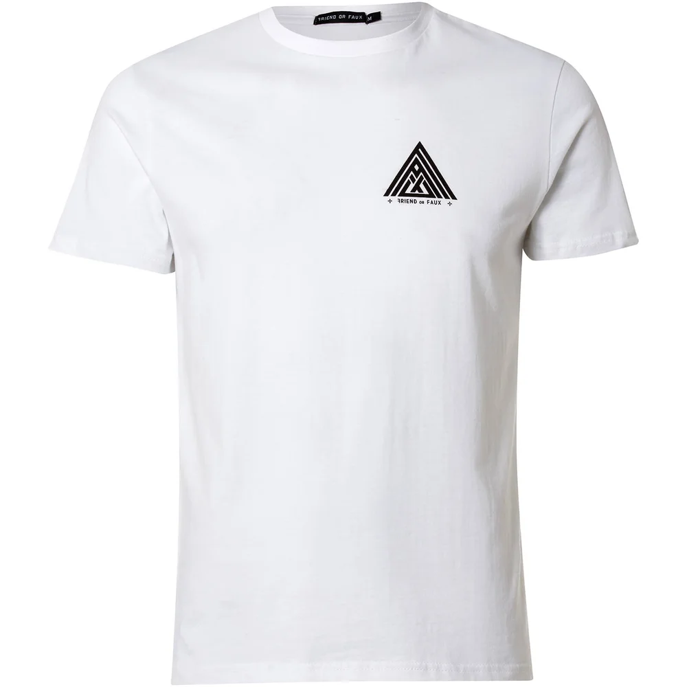 Friend or Faux Men's Possesed T-Shirt - White - S - Wit Afbeelding 1