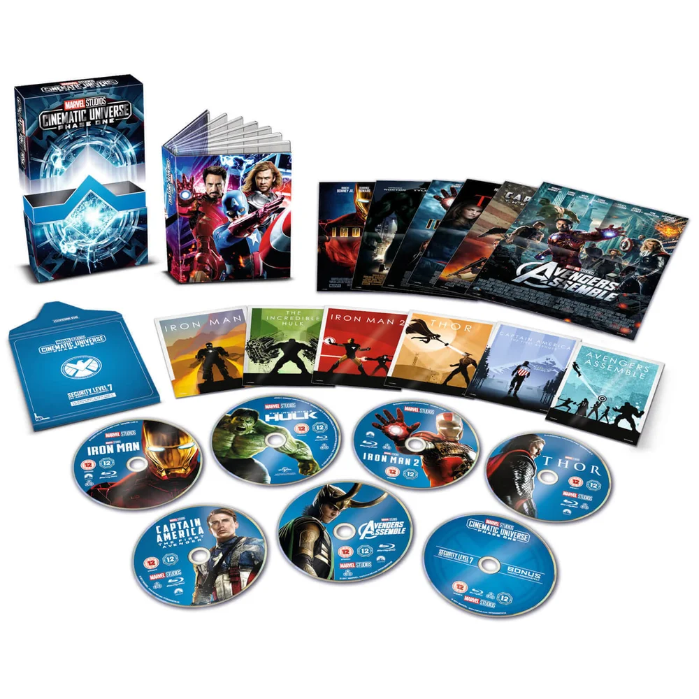 Marvel Studios Collector's Edition Box Set - Fase 1 Afbeelding 1