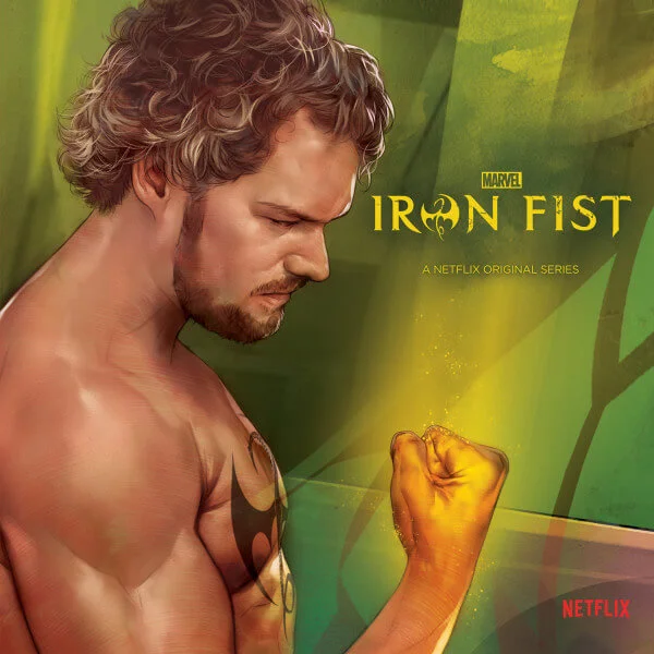 Zavvi UK Exclusive Marvel Iron Fist 7" Vinyl Afbeelding 1